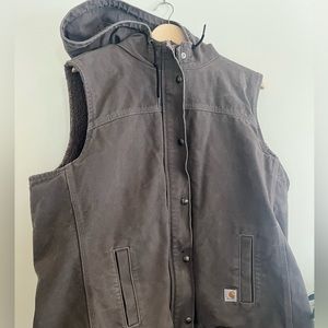 Carhartt Sherpa lined vest